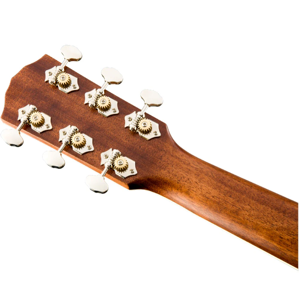 Fender PM-3 Triple-0 All-Mahogany 6-String Acoustic Guitar with Case- Natural - Image 6