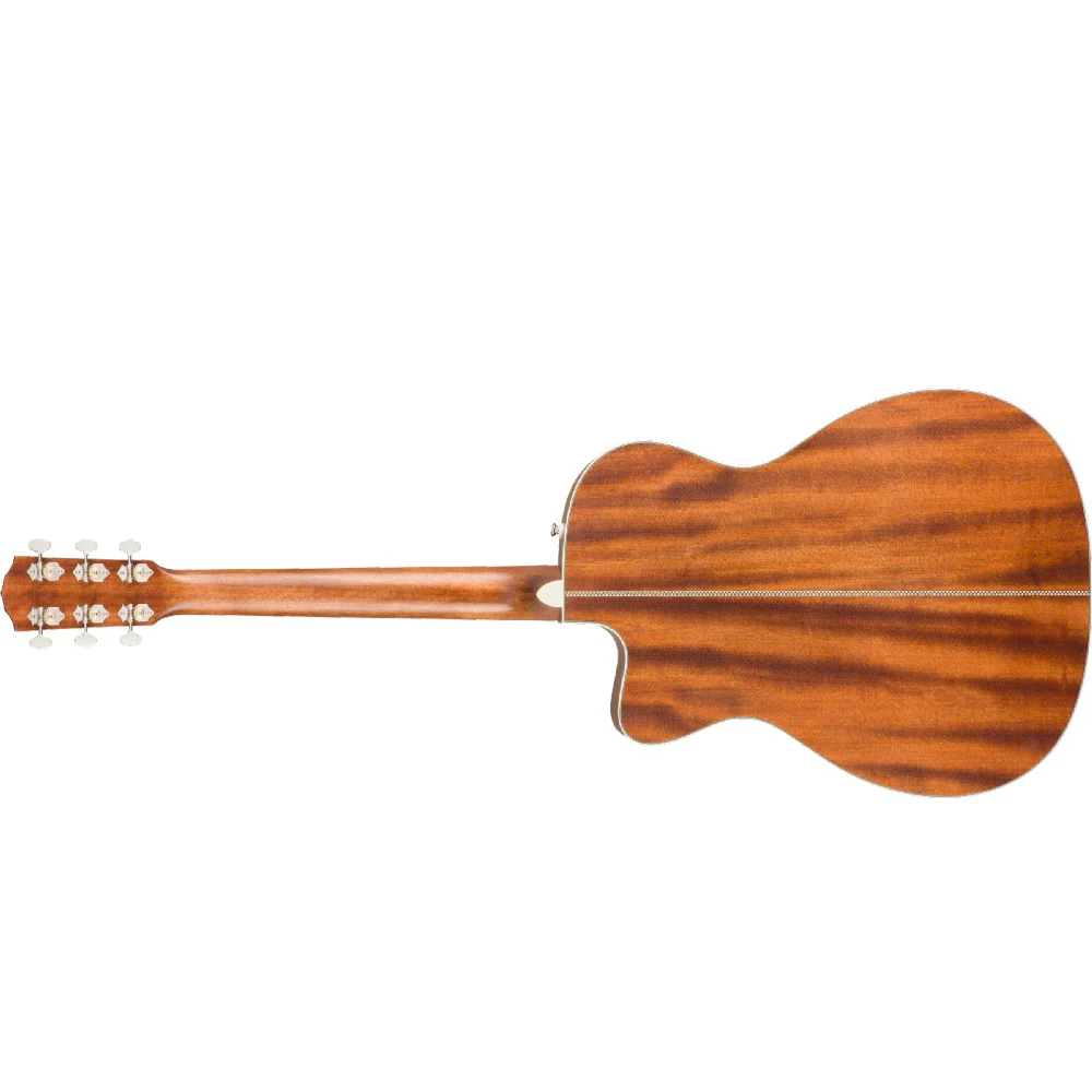 Fender PM-3 Triple-0 All-Mahogany 6-String Acoustic Guitar with Case- Natural - Image 7