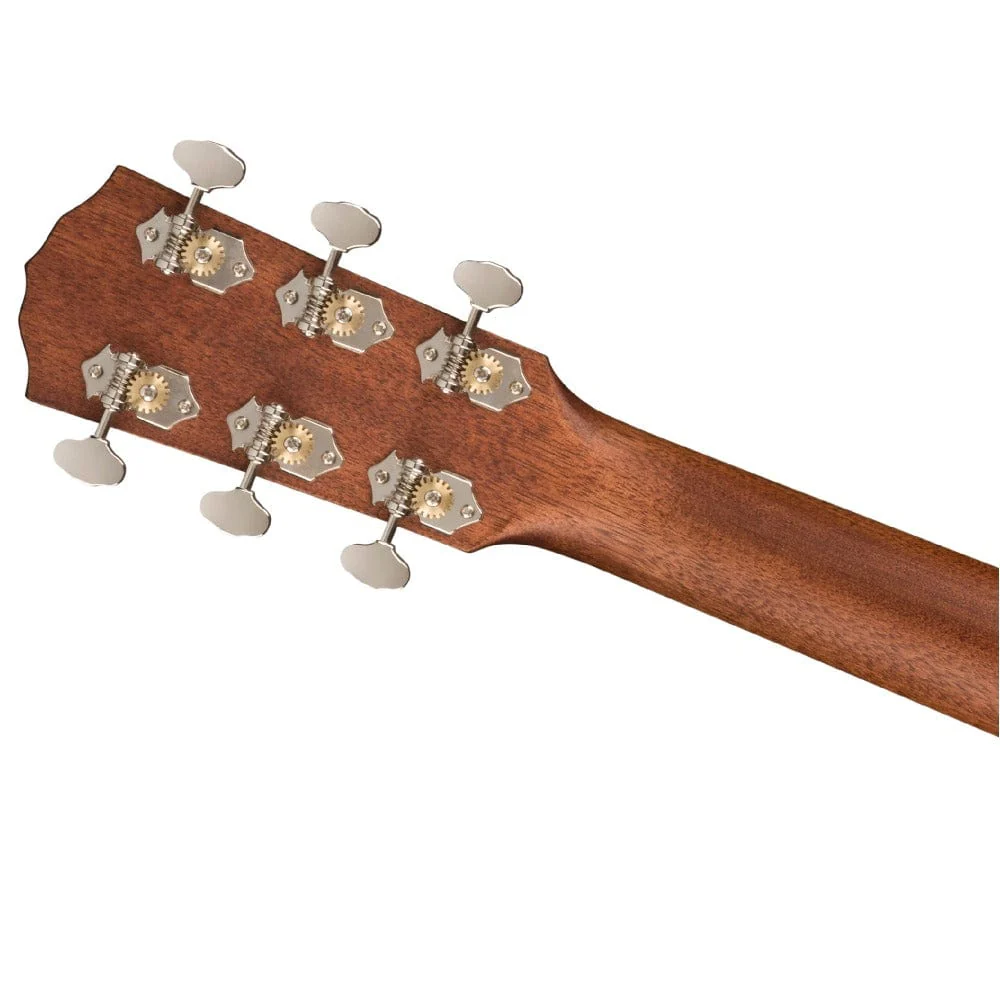 Fender PO 220E Orchestra Acoustic Guitar with Case - Image 8