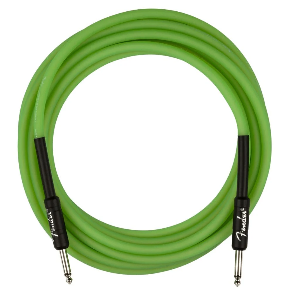 Fender Professional Series Glow In The Dark Cables - Image 4