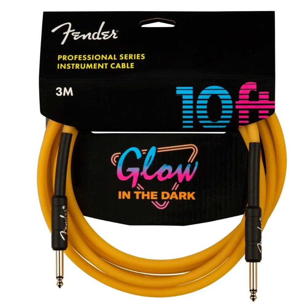 Fender Professional Series Glow in the Dark Instrument Cables - Image 10