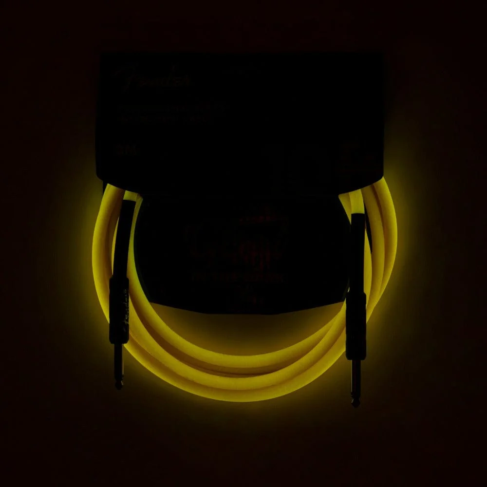 Fender Professional Series Glow in the Dark Instrument Cables - Image 11
