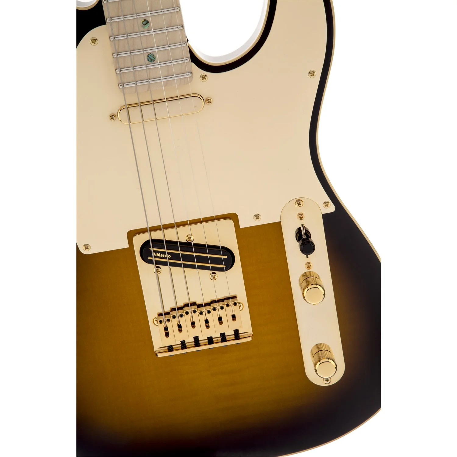 Fender Richie Kotzen Telecaster Electric Guitar, Maple Fingerboard, Brown Sunburst - Image 2