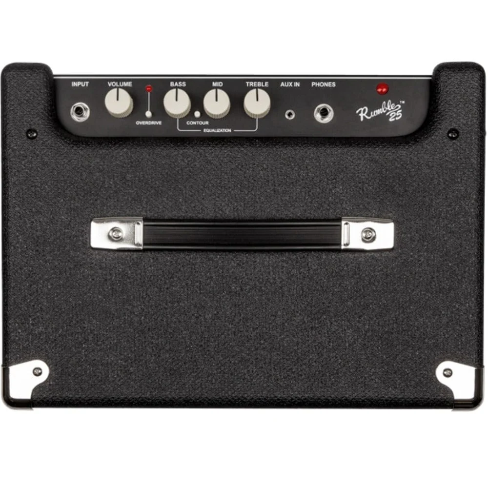 Fender Rumble 25 Watt Bass Combo Amplifier - Version 2 - Open Box - Image 5