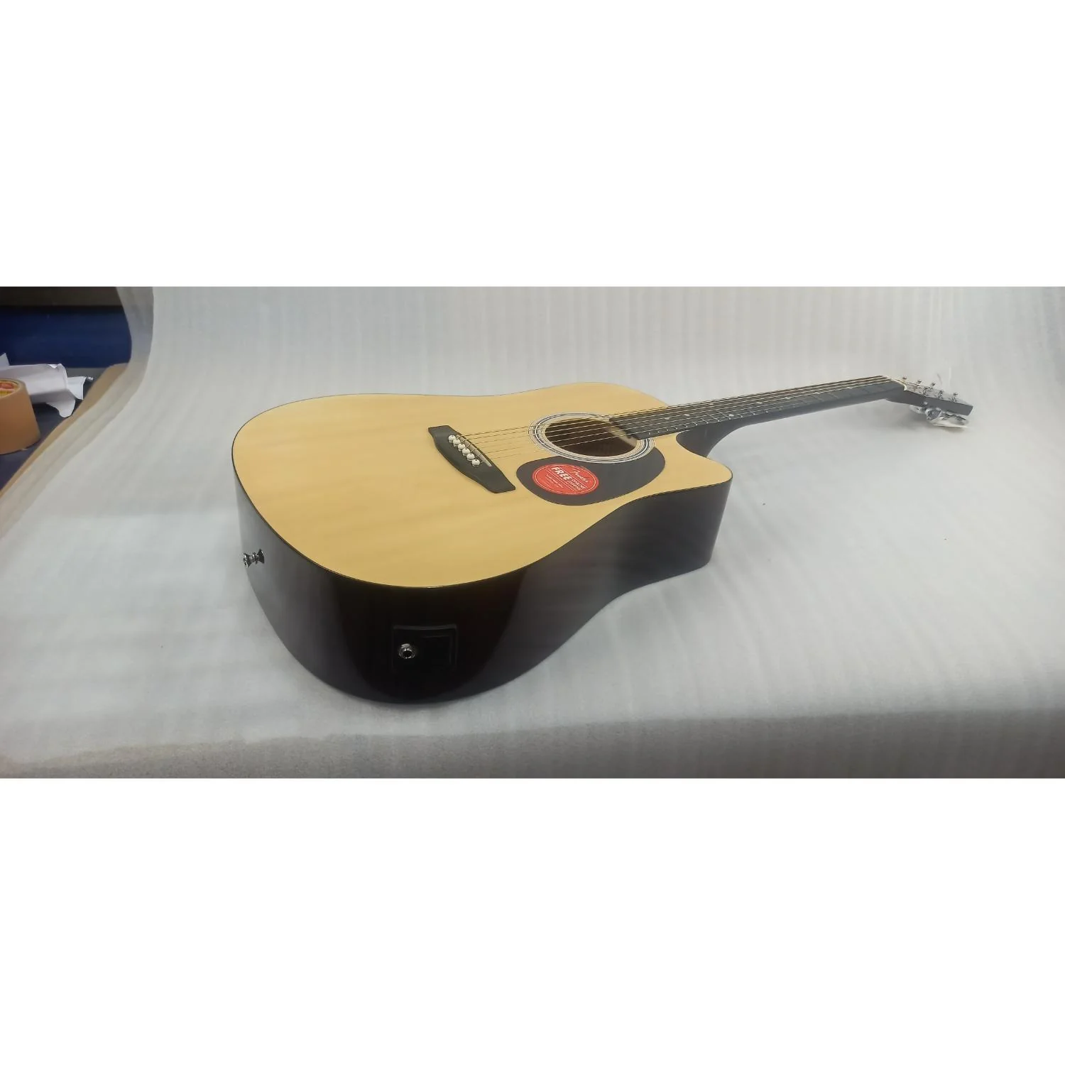 Fender SA105CE Electro - Acoustic Guitar - Natural - Open Box - Image 13