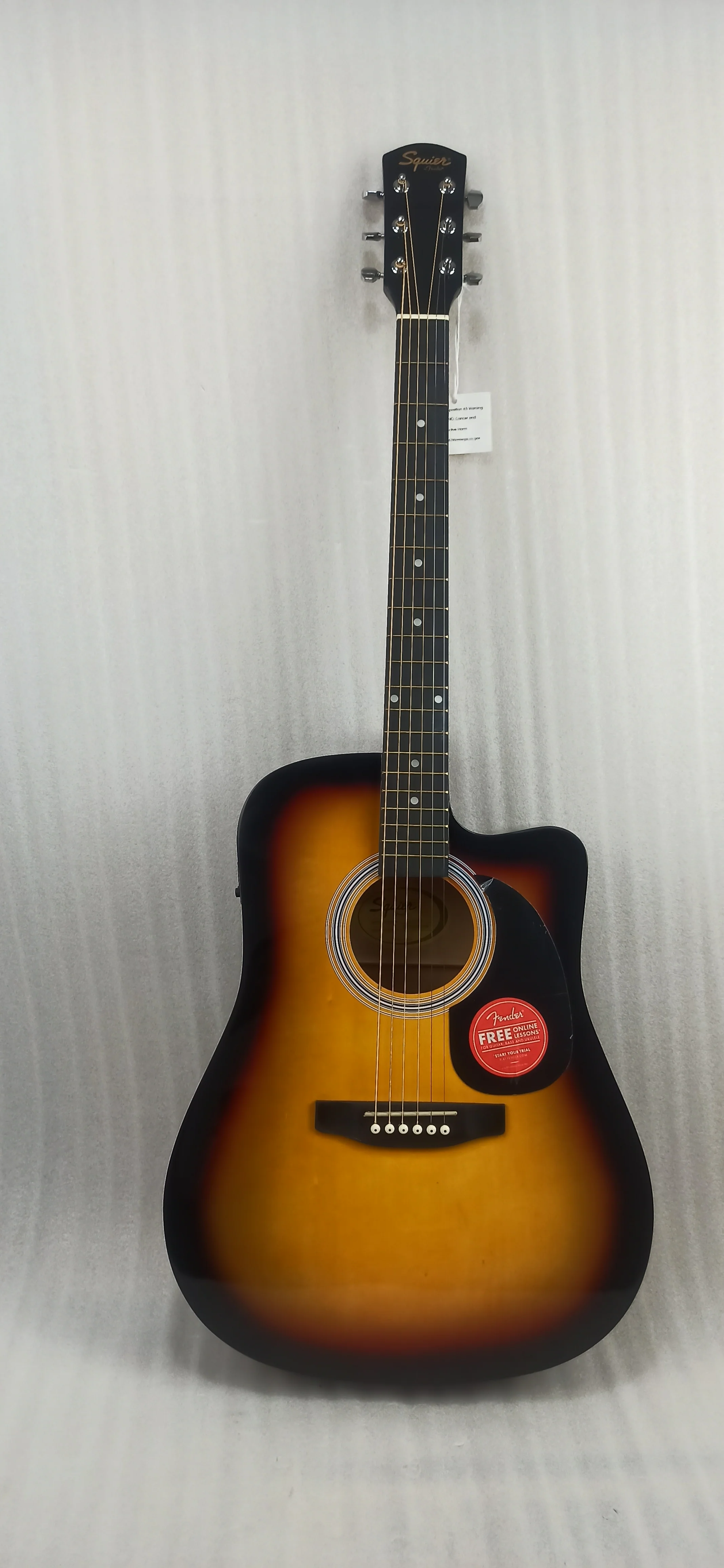 Fender SA105CE Electro - Acoustic Guitar - Open Box - Image 20