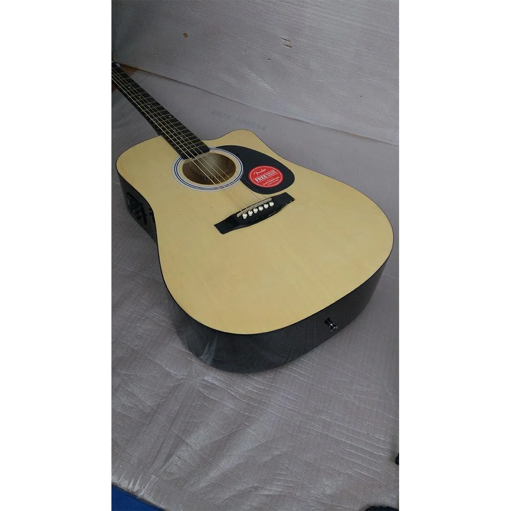 Fender SA105CE Electro - Acoustic Guitar - Natural - Open Box B Stock - Image 11