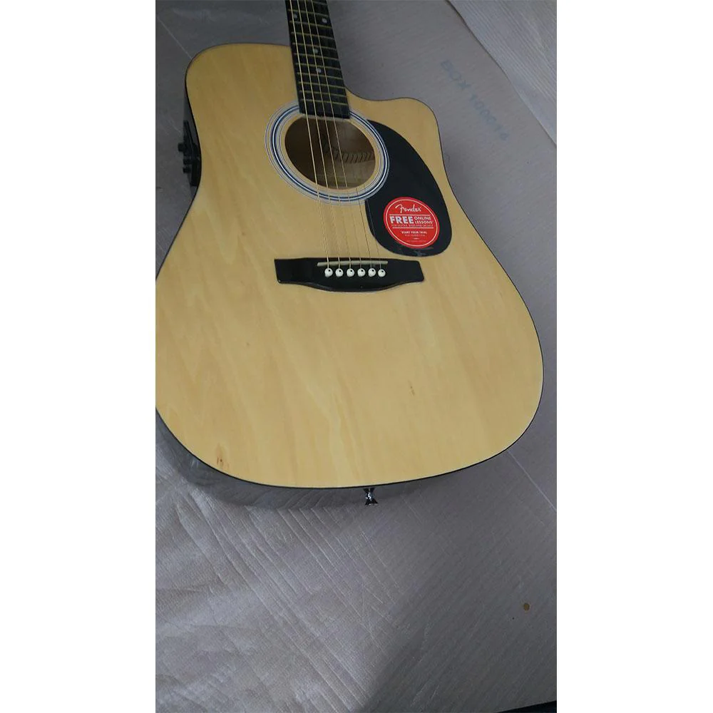 Fender SA105CE Electro - Acoustic Guitar - Natural - Open Box B Stock - Image 16