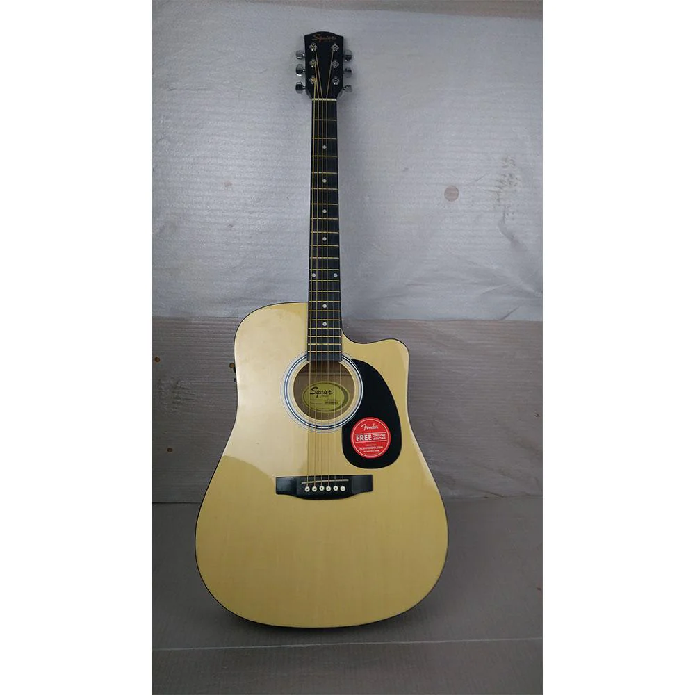 Fender SA105CE Electro - Acoustic Guitar - Natural - Open Box B Stock - Image 9