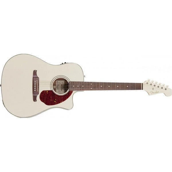 Fender Sonoran SCE Dreadnought Cutaway Electro Acoustic Guitar, Fishman PreAmp, Tuner - Image 3