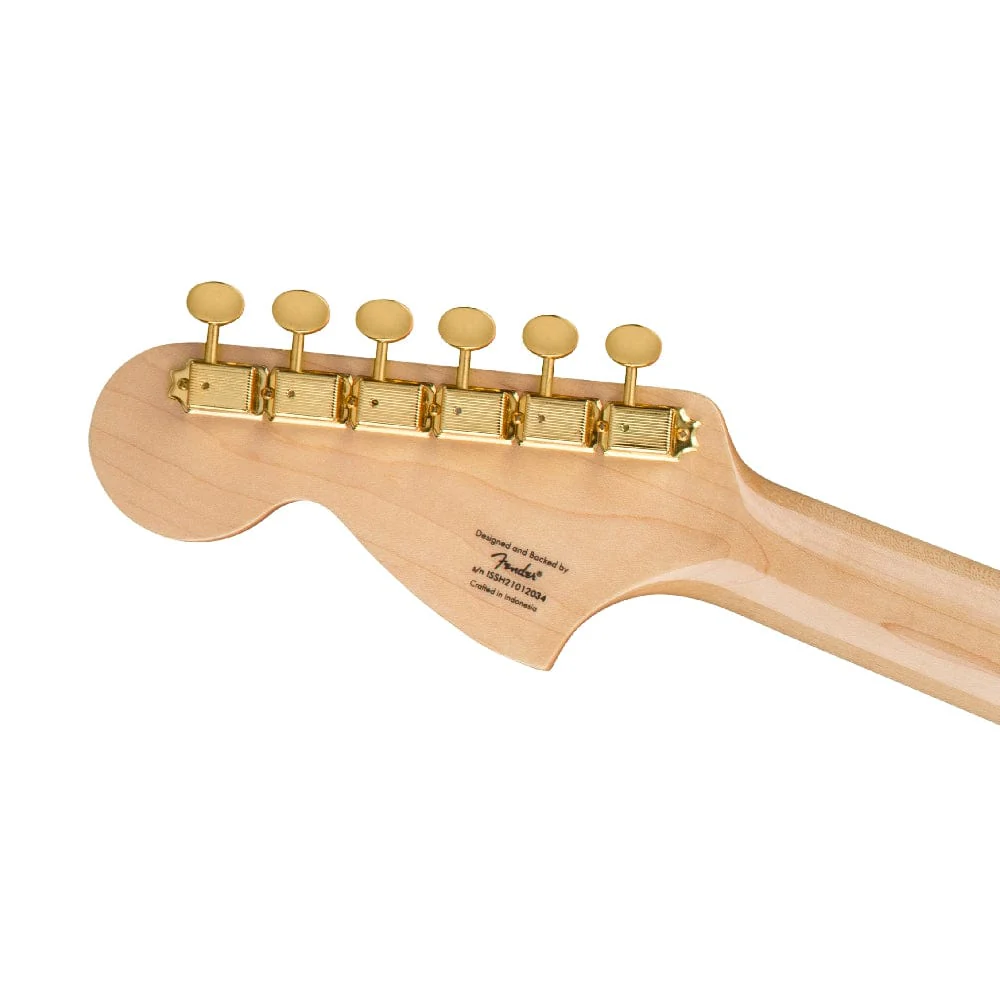 Fender Squier 40th Anniversary Stratocaster Gold Edition Electric Guitar - Image 12