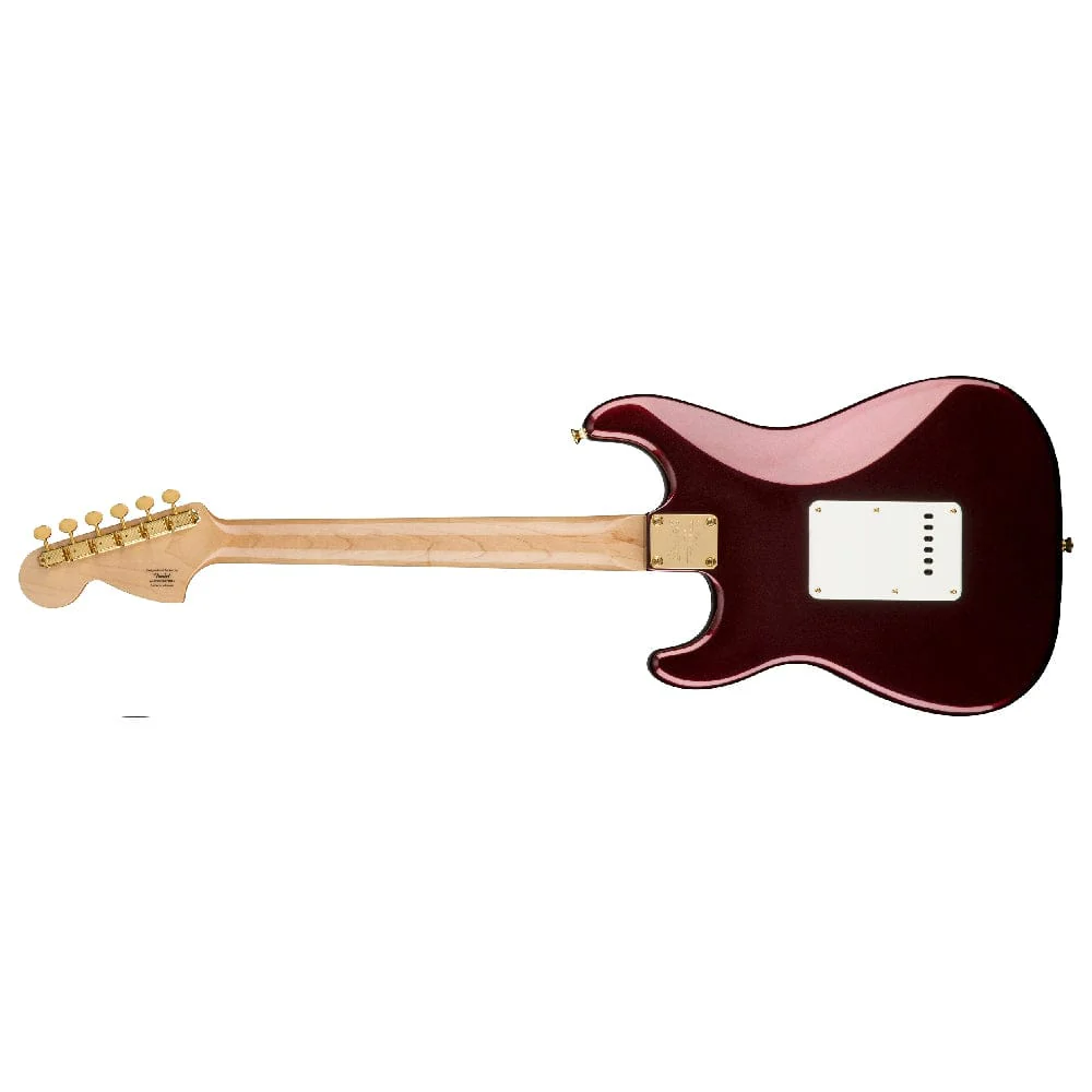 Fender Squier 40th Anniversary Stratocaster Gold Edition Electric Guitar - Image 4