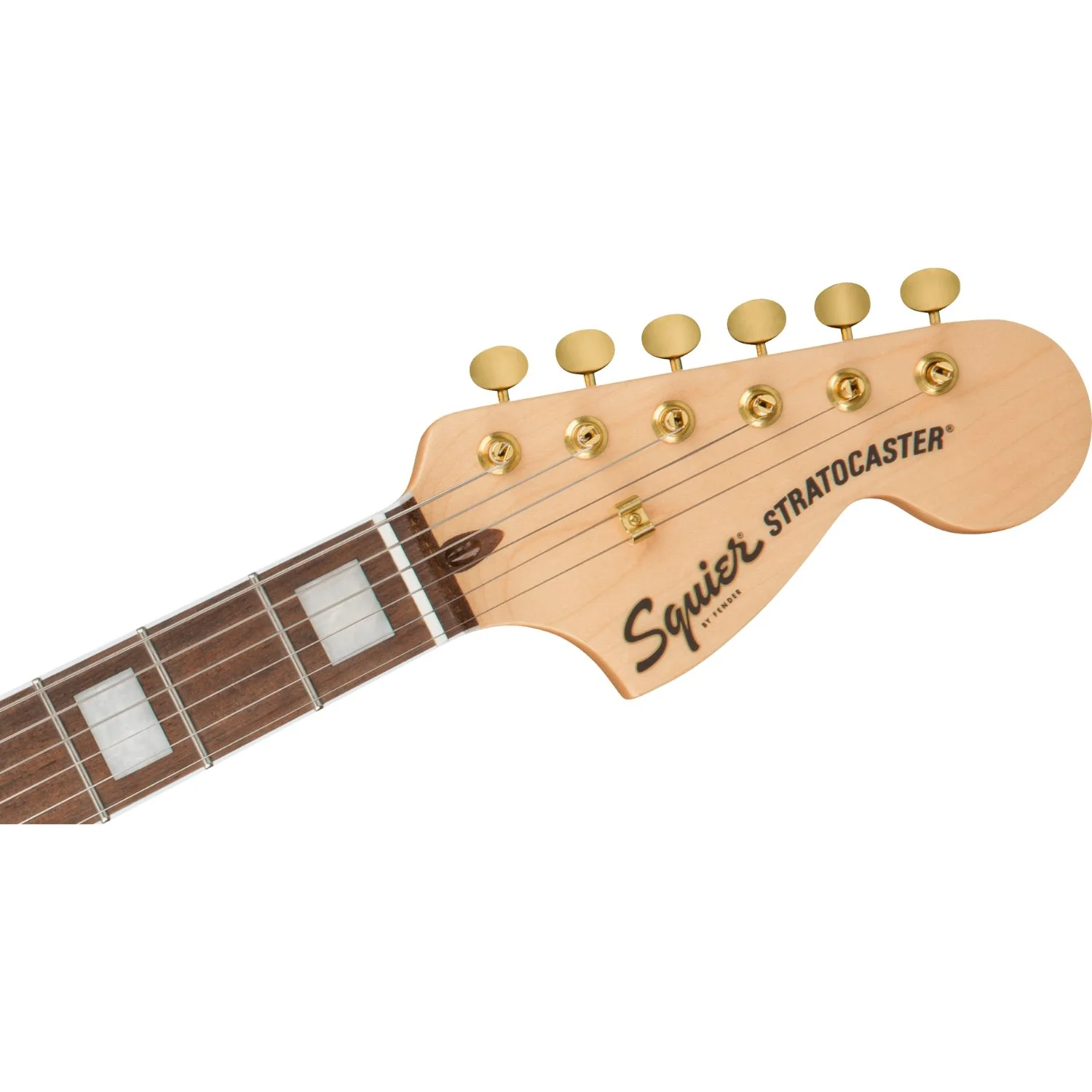 Fender Squier 40th Anniversary Stratocaster Gold Edition Electric Guitar - Image 46