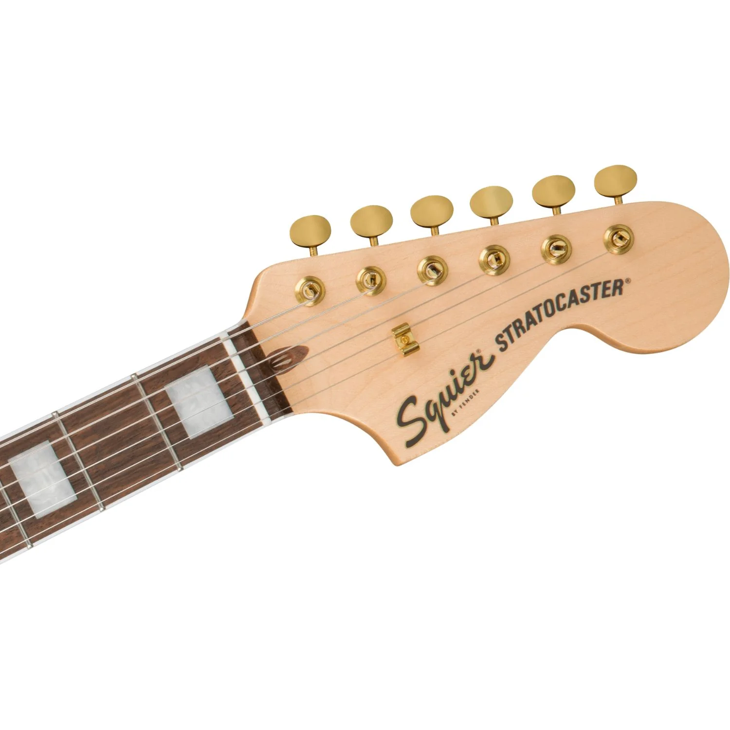 Fender Squier 40th Anniversary Stratocaster Gold Edition Electric Guitar - Image 52