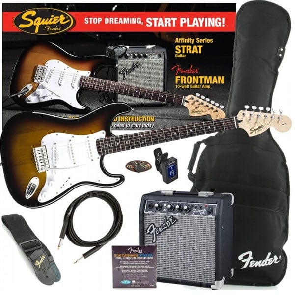Fender Squier Affinity Stratocaster Electric Guitar Pack With Amplifier - Image 2