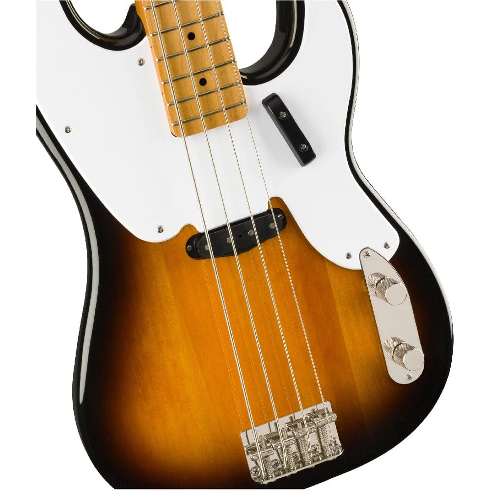 Fender Squier Classic 50s Vibe Precision Electric Bass Guitar - Image 2