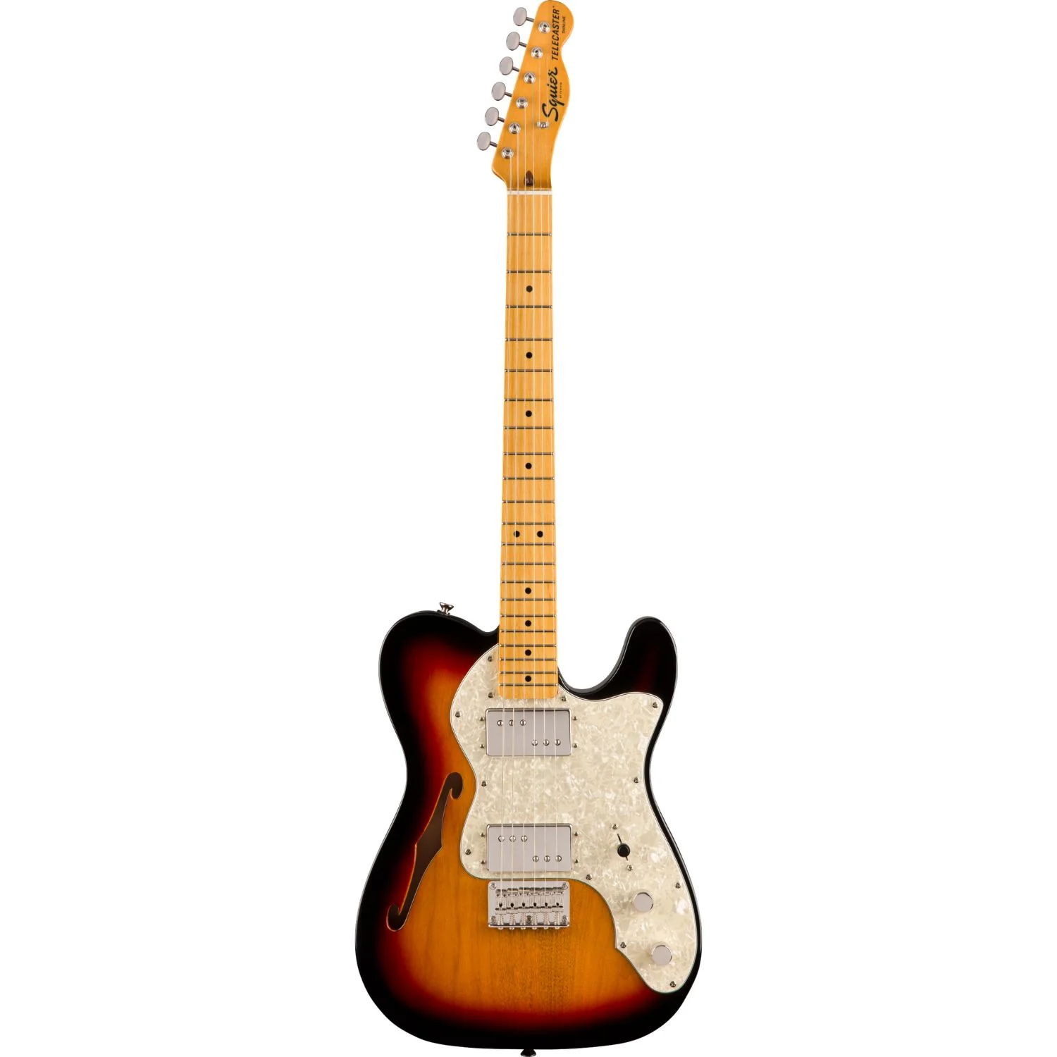 Fender Squier Classic Vibe 70s Telecaster Thinline Electric Guitar - Image 7