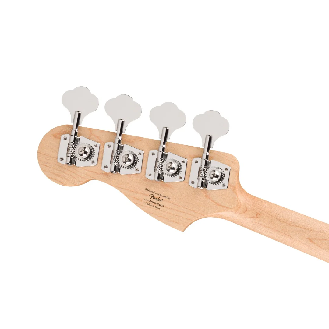 Fender Squier Debut Precision Bass Guitar with Gigbag, Polishing Cloth, Picks, Strap, Tuner & Ebook - Image 7