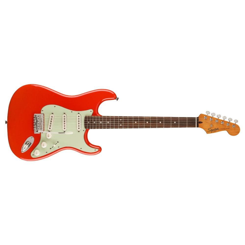 Fender Squier Limited Edition Classic Vibe 60's Stratocaster Electric Guitar - Fiesta Red - Image 2