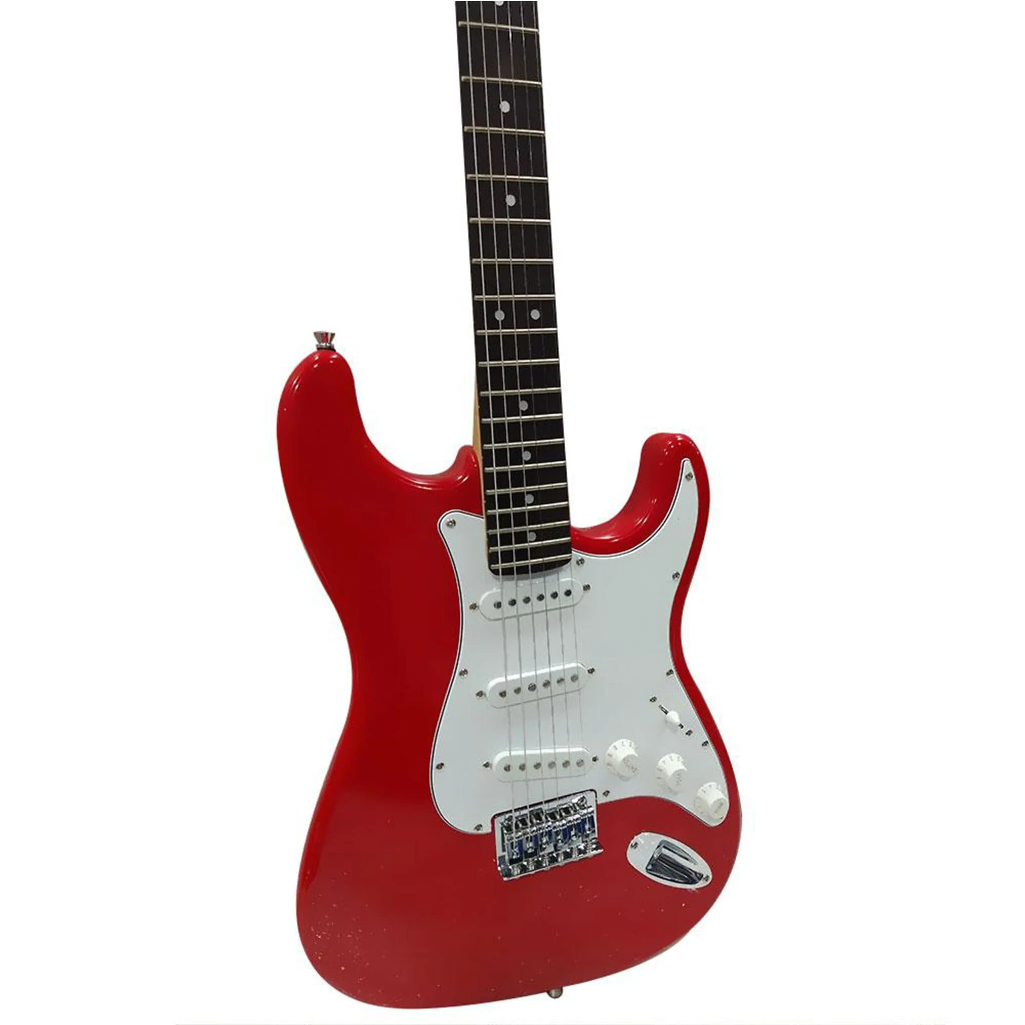 Fender Squier MM Stratocaster 6-String Electric Guitar - Maple Neck with Gigbag, Polishing Cloth, Strap, Picks & Ebook - Image 5