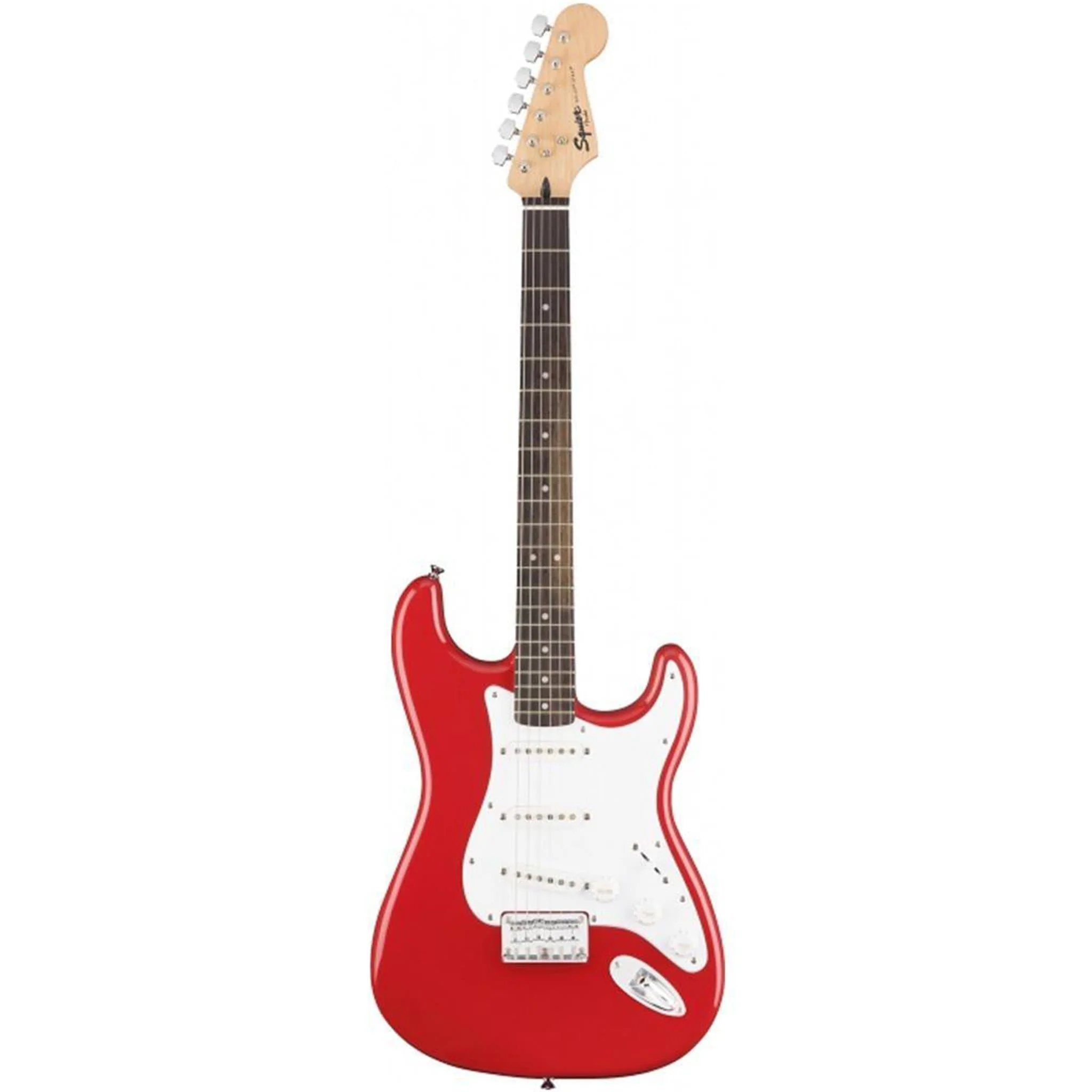 Fender Squier MM Stratocaster 6-String Electric Guitar - Maple Neck with Gigbag, Polishing Cloth, Strap, Picks & Ebook - Image 7