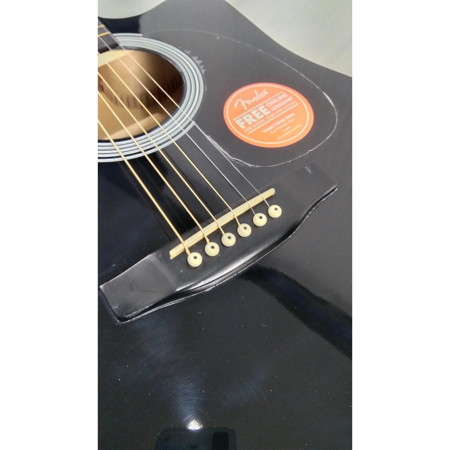 Fender Squier SA-105CE Cutaway Electro Acoustic Guitar - Open Box - Image 2