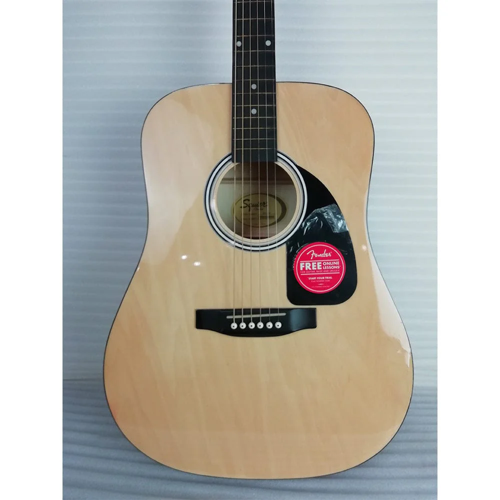 Fender Squier SA-150 Dreadnought Acoustic Guitar - Natural - Open Box B Stock - Image 3