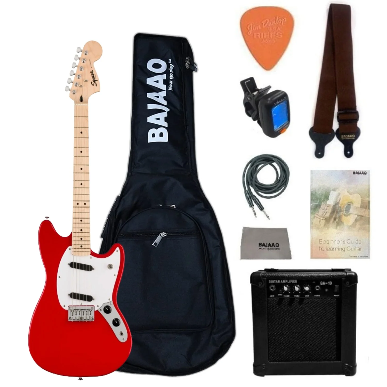 Fender Squier Sonic Mustang 6 String Electric Guitar - Image 60