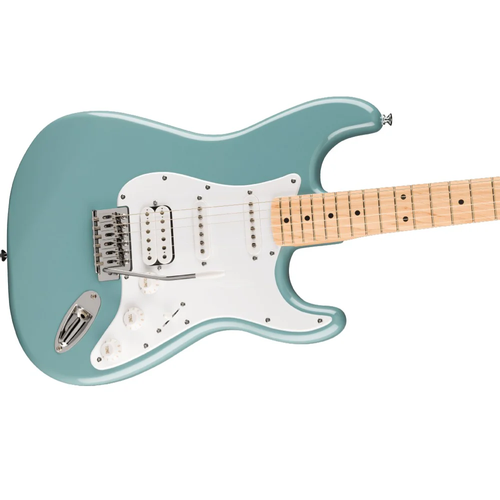 Fender Squier Sonic Stratocaster Electric Guitar with Bag,Polishing Cloth, Strap, Tuner, Pick and Ebook - Image 45