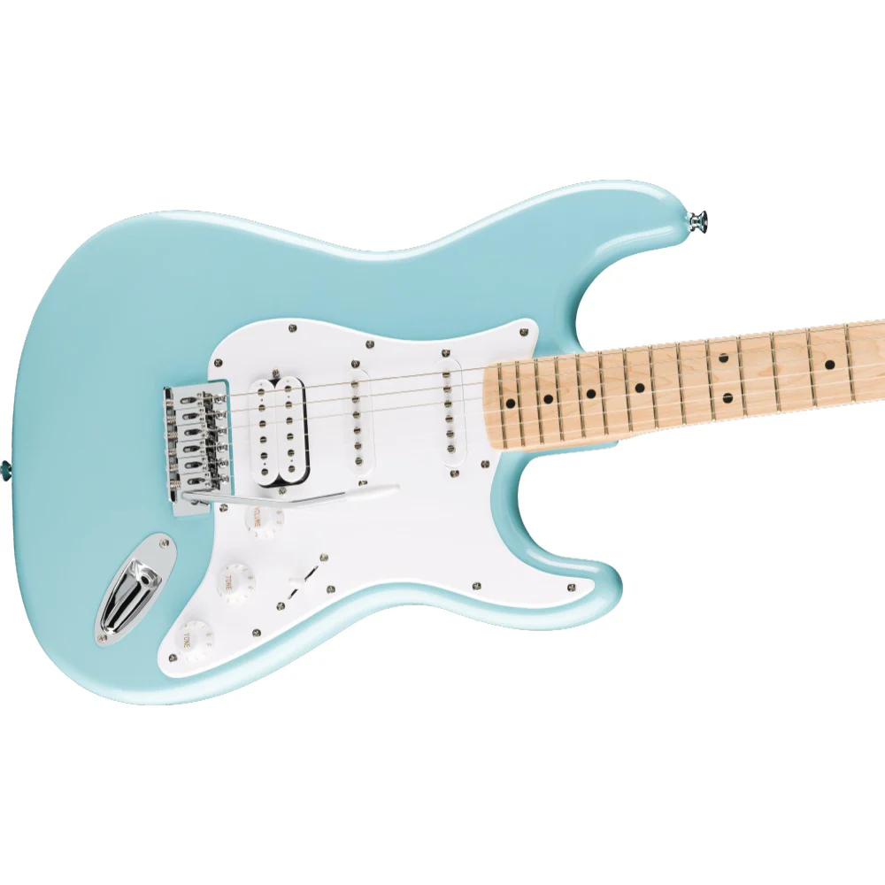 Fender Squier Sonic Stratocaster Electric Guitar with Bag,Polishing Cloth, Strap, Tuner, Pick and Ebook - Image 66