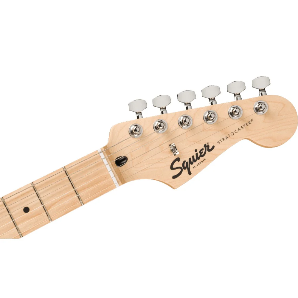 Fender Squier Sonic Stratocaster Electric Guitar with Bag,Polishing Cloth, Strap, Tuner, Pick and Ebook - Image 67