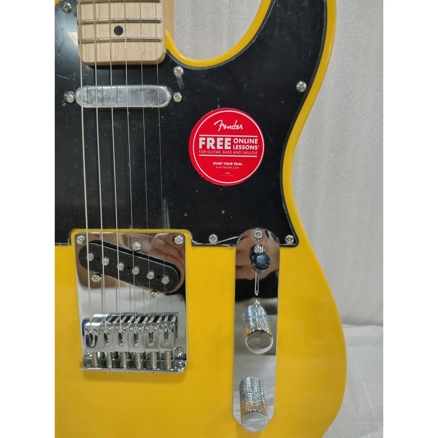 Fender Squier Sonic Telecaster 6 String Electric Guitar - Open Box - Image 5