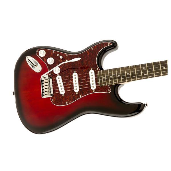 Fender Squier Standard Stratocaster Left Handed Electric Guitar - Antique Burst - Image 4