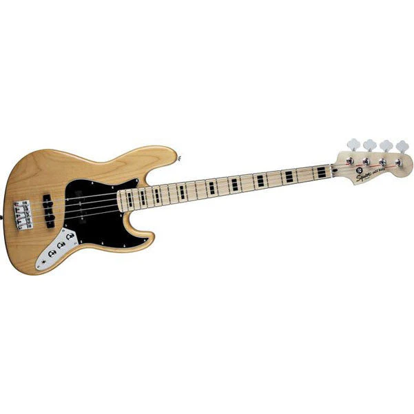 Fender Squier Vintage Modified 70's Jazz Bass Guitar Bundle - Image 2
