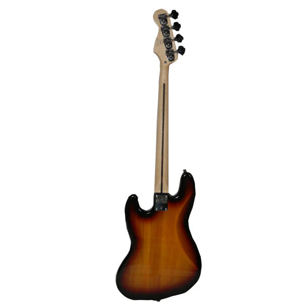 Fender Squier Vintage Modified Jazz Bass - 3 Tone Sunburst - Image 3