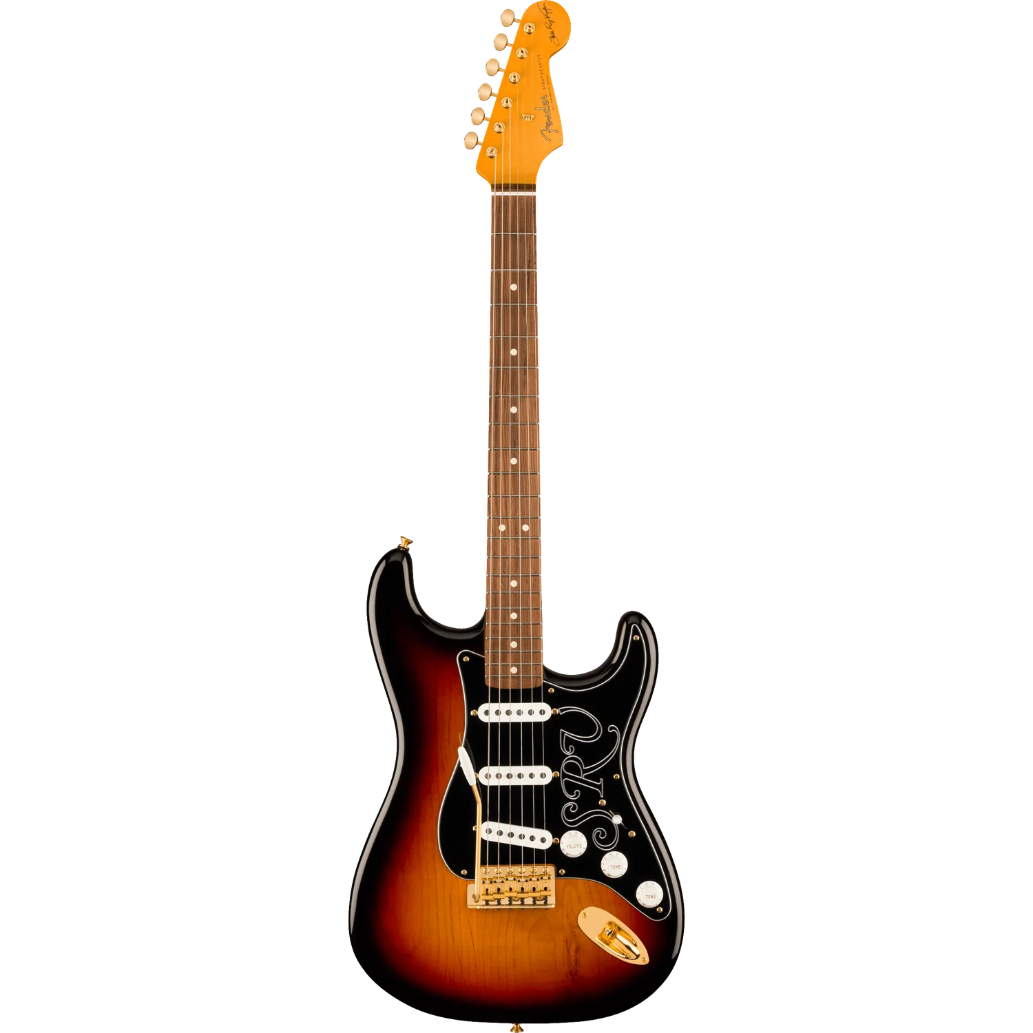 Fender Stevie Ray Vaughan Stratocaster Electric Guitar, Pau Ferro Fingerboard, 3-Color Sunburst