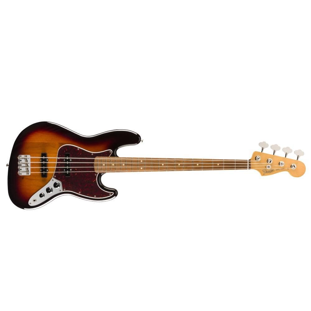 Fender Vintera 60s Jazz Bass 4 String Bass Guitar - 3-Color Sunburst
