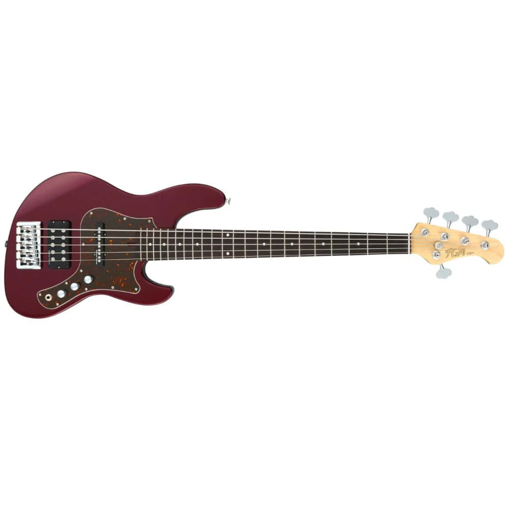 FGN JMJ52ALR Mighty Jazz Series J Standard Boundary 5 String Electric Bass Guitar - Made in Japan - Image 2