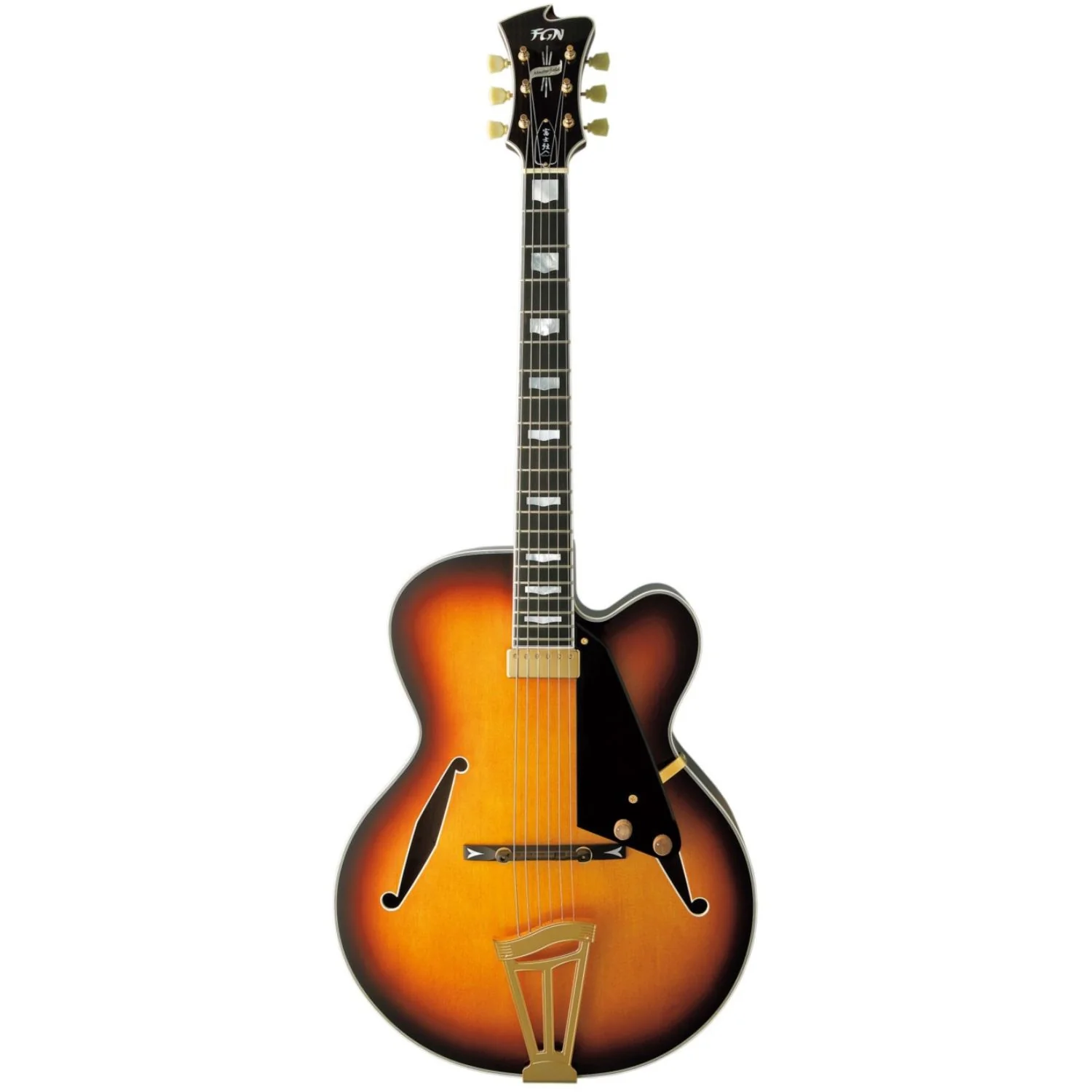 FGN MFA-FP Masterfield Series Hollow Body Electric Guitar - Image 2