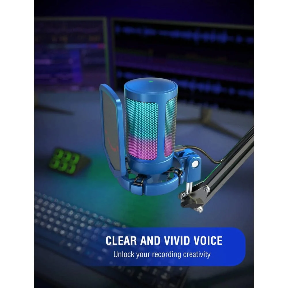 Fifine A6V USB Gaming Microphone - Image 6