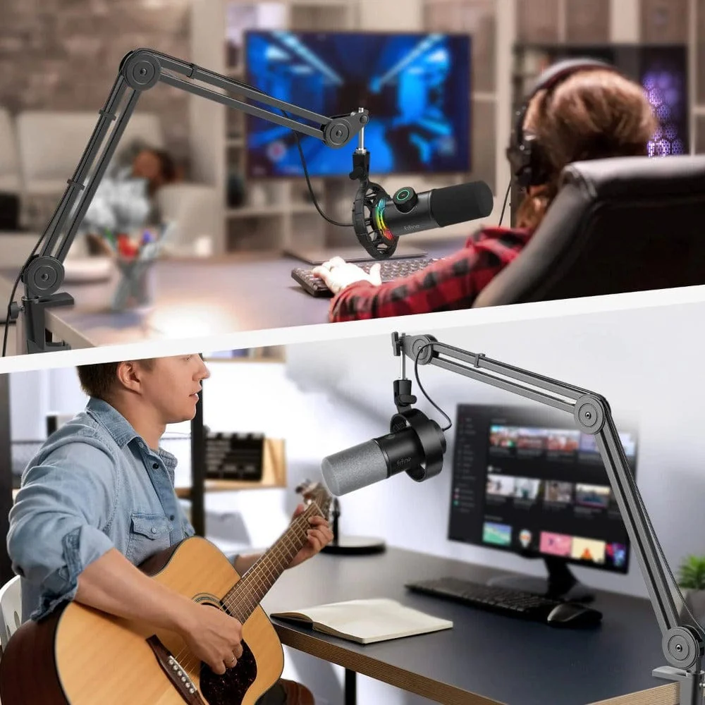 Fifine BM63 Microphone Arm Stand - Image 6