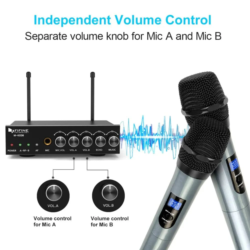 Fifine K036 Wireless Handheld Microphone - Image 7