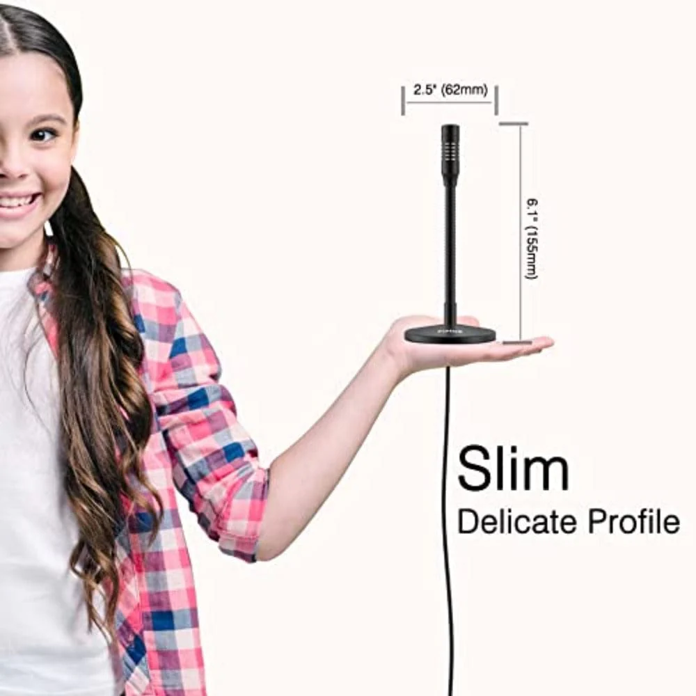 Fifine K050 Mini Gooseneck USB Condenser Microphone - Image 2