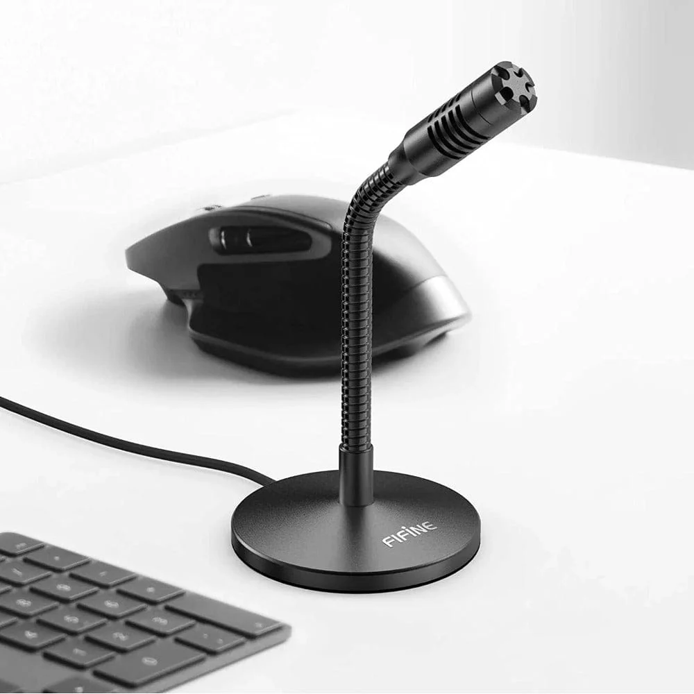 Fifine K050 Mini Gooseneck USB Condenser Microphone - Image 4
