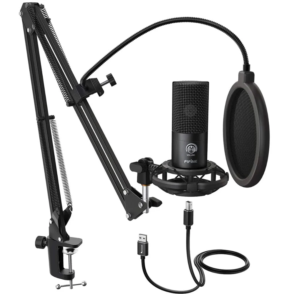 Fifine T669 USB Condenser Microphone Kit