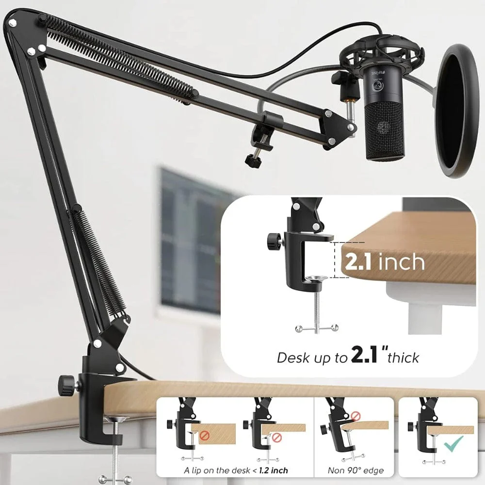 Fifine T669 USB Condenser Microphone Kit - Image 3