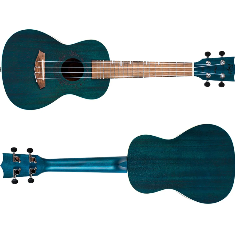 Flight DUC380 Topaz Concert Ukulele with Bag - Image 4