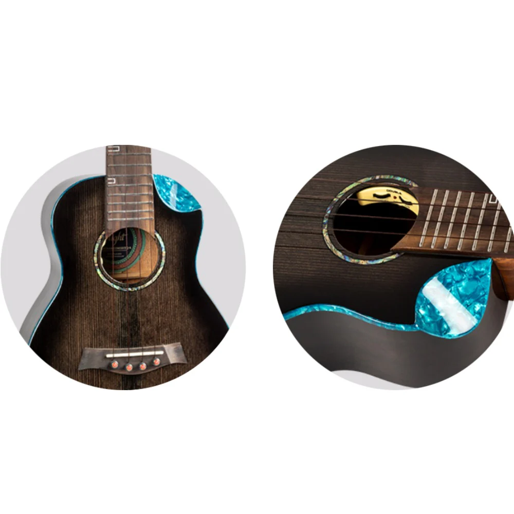 Flight Nighthawk EQ-A Electric Tenor Ukulele with Bag - Image 7