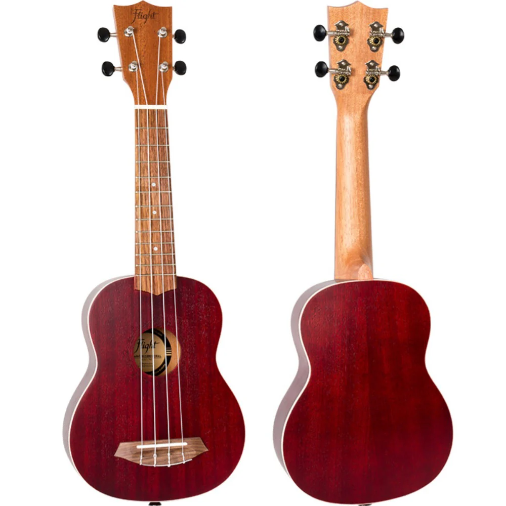 Flight NUS380 Amber Soprano Ukulele with Bag - Image 2