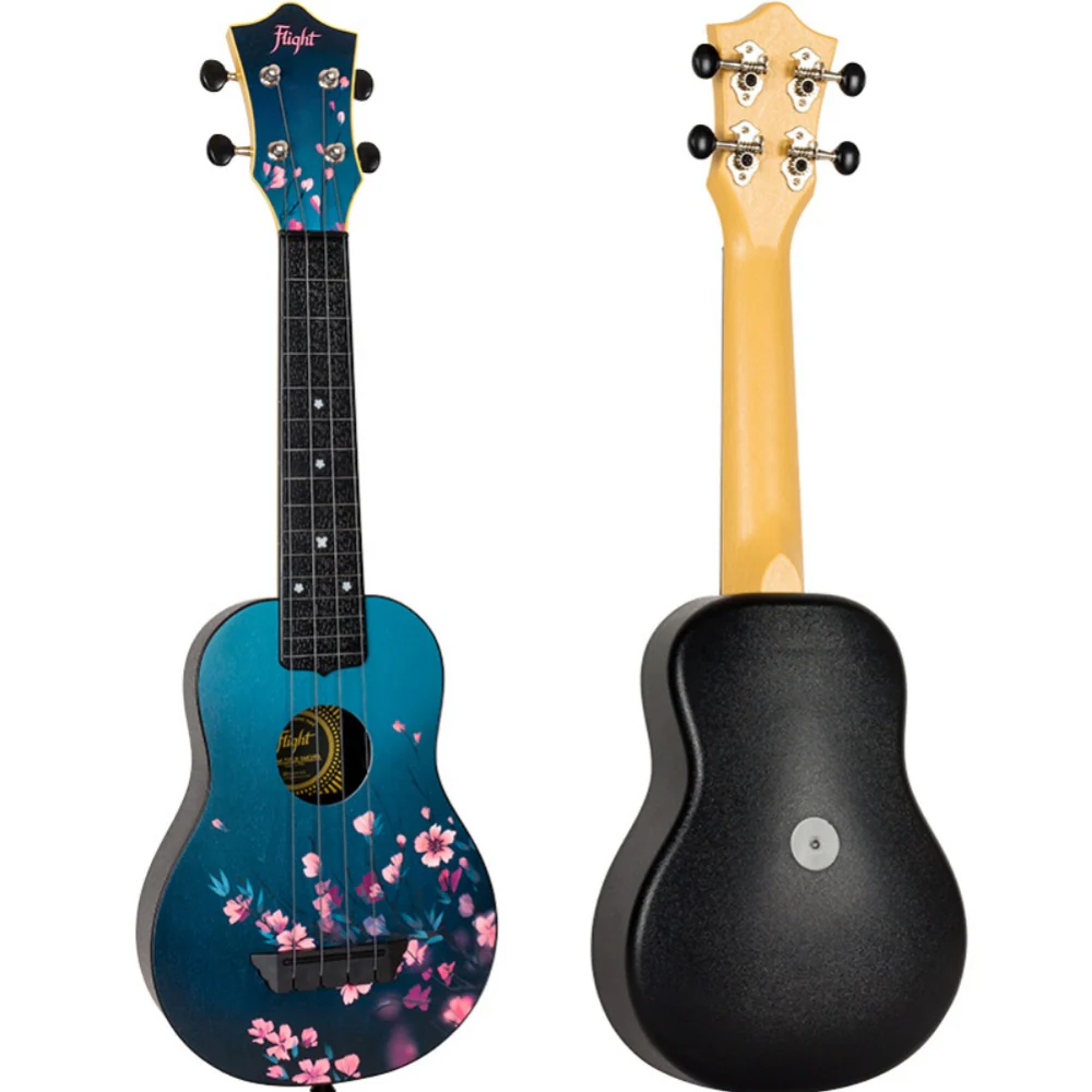 Flight TUS-32 Sakura Travel Soprano Ukulele with Bag - Image 2